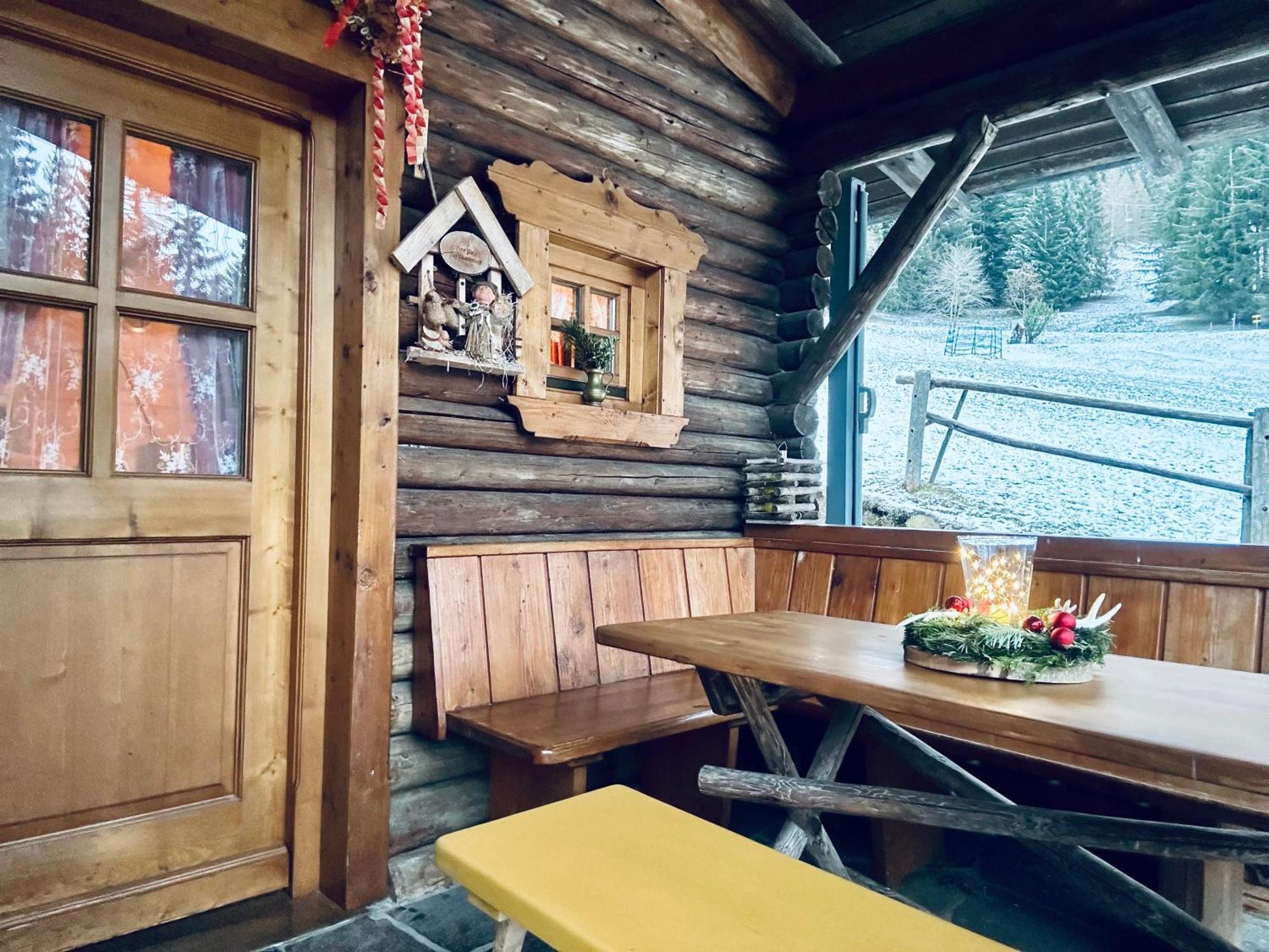 Almbruennerl Die Almhuette Auf Der Raffner Alm โรพอลดิง ภายนอก รูปภาพ