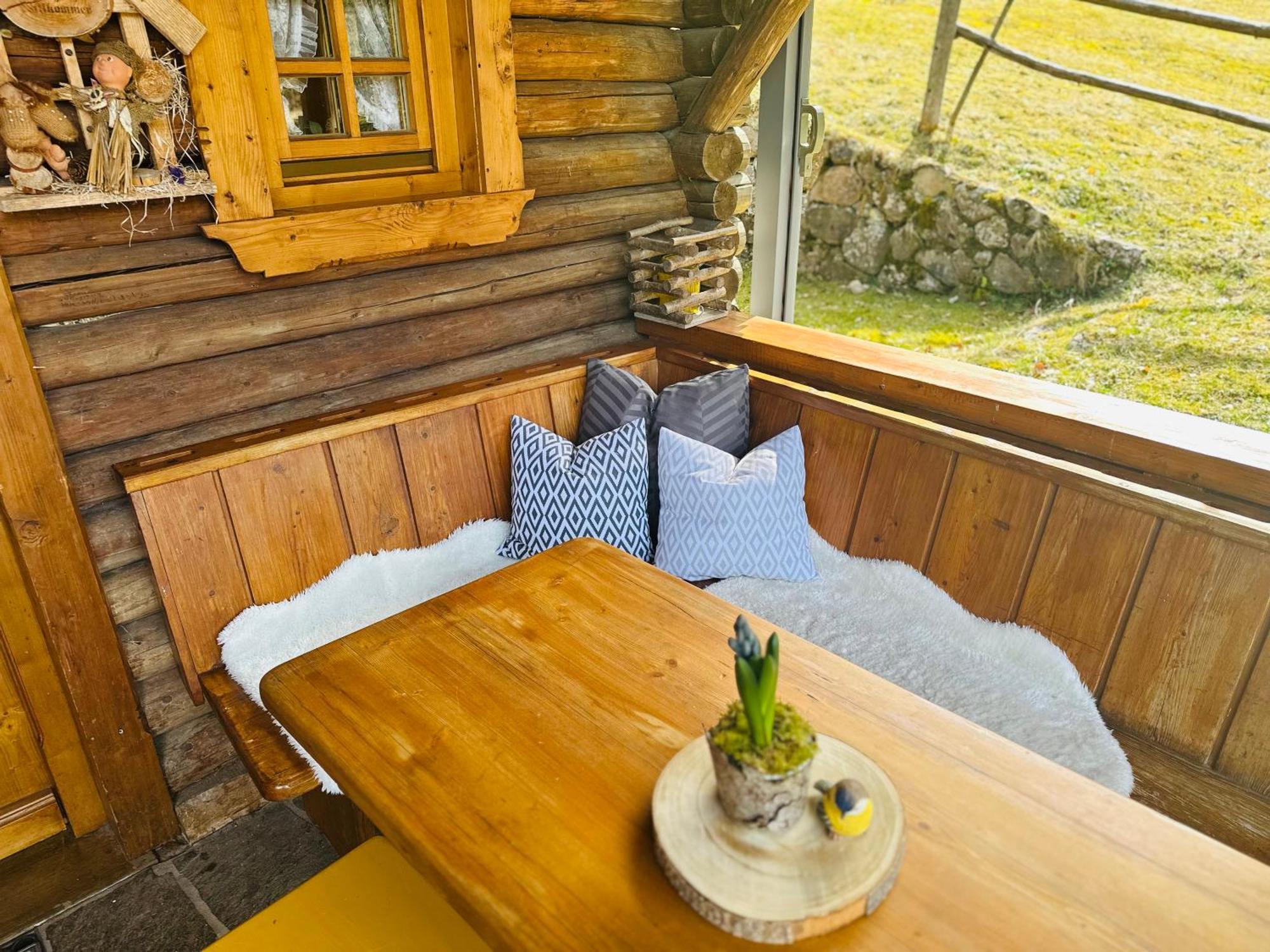 Almbruennerl Die Almhuette Auf Der Raffner Alm โรพอลดิง ภายนอก รูปภาพ