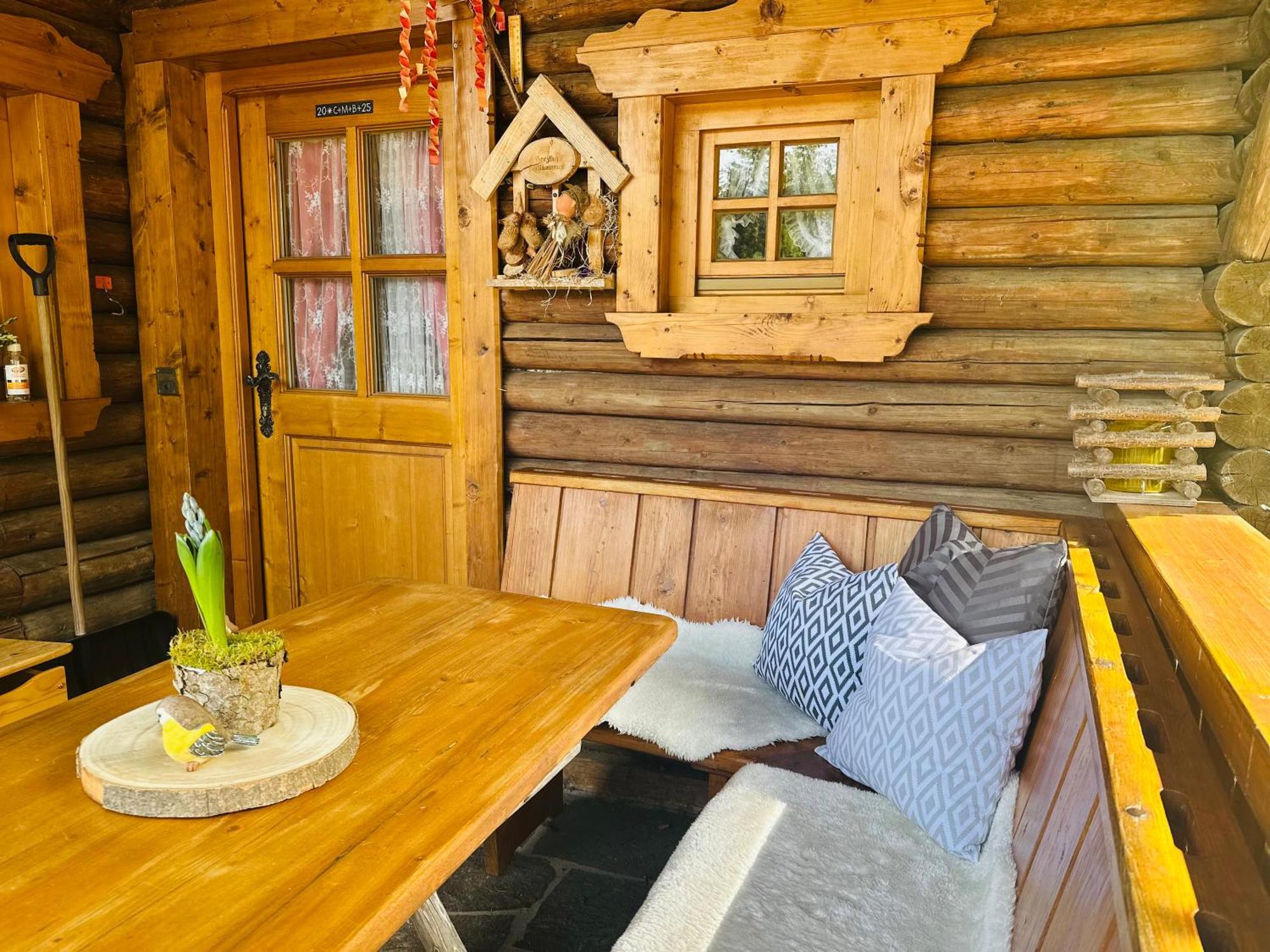 Almbruennerl Die Almhuette Auf Der Raffner Alm โรพอลดิง ภายนอก รูปภาพ