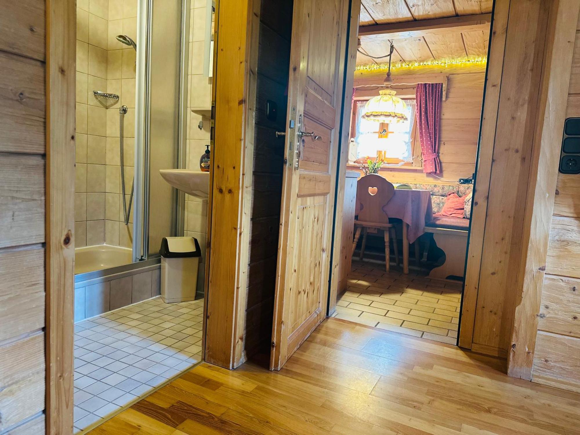 Almbruennerl Die Almhuette Auf Der Raffner Alm โรพอลดิง ภายนอก รูปภาพ